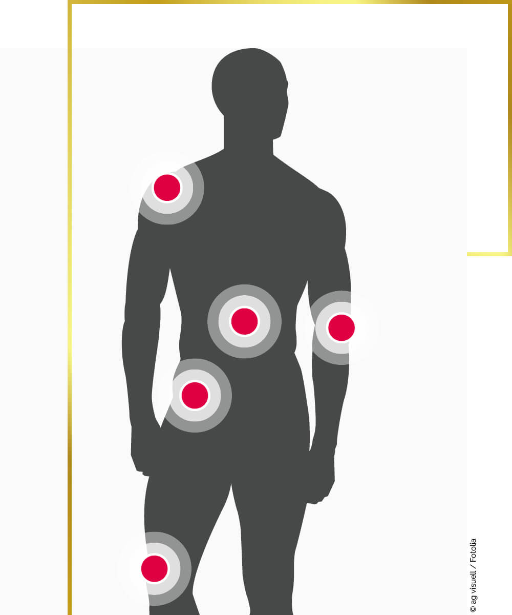 Goldimplantation gegen Schmerzen, Goldimplantation Vorteile für den menschlichen Körper