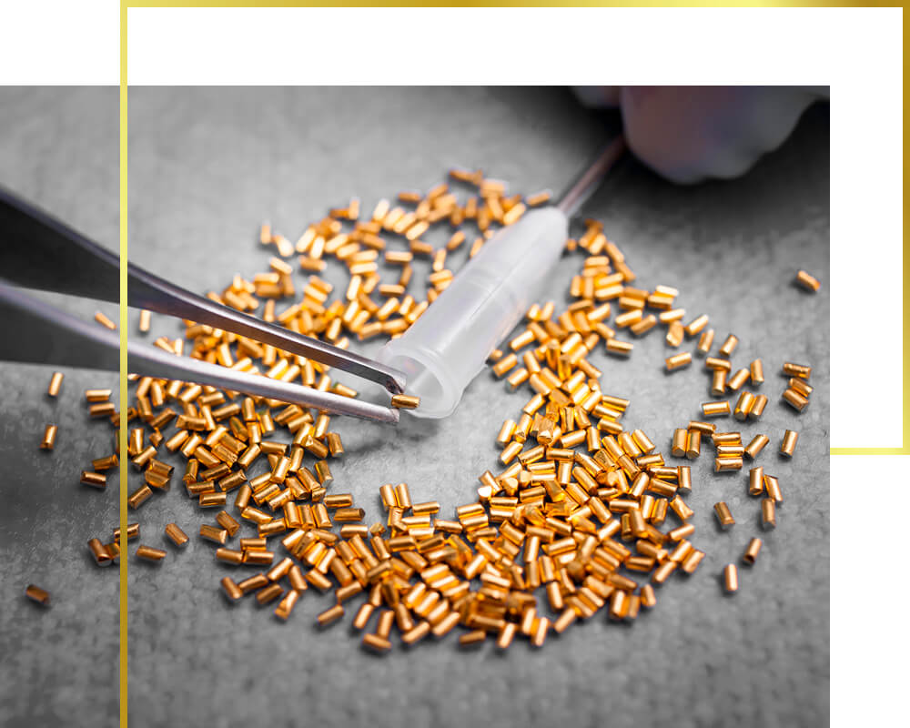 Gold implantation, Effect of gold in the human body
